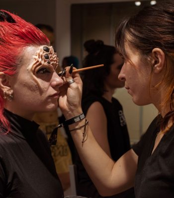 Marta en proceso de caracterización